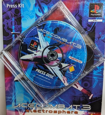 Sony - Namco- Rare Press kit PlayStation 1 - Ace combat 3 - Videospil