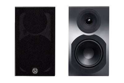 System Audio Saxo 5 kompakt højttaler, sort satin,  1 par