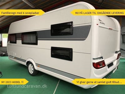 2023 - Hobby Excellent Edition 545 KMF   Fantastisk flot FAMILIE VOGN med køj...