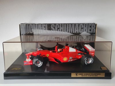 Hot Wheels 1:18 - Modelsportsvogn - Ferrari F1 2000 World Champion Michael Sc...