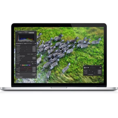 Apple MacBook Pro 15" 2015 A1398 i7 2.5GHz 512 GB 16 GB Sølv Meget flot