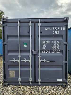 Isoleret 20 fods container 