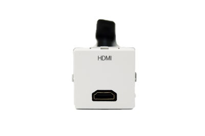 HDMI 2.0 vægdåse, FUGA 1 modul | 15 cm