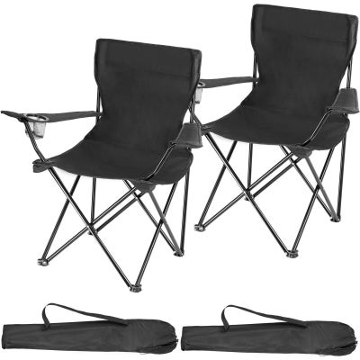 2 Campingstole Gil - sort