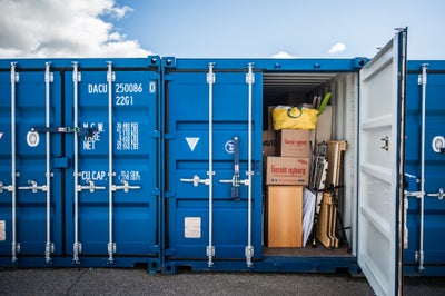 Flyttecontainer – med midlertidig opbevaring? 