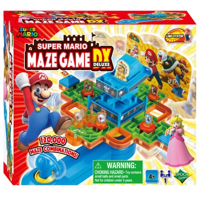 Super Mario Maze Game - Labyrintspil Med Joystick - Bordspil Hos Coop