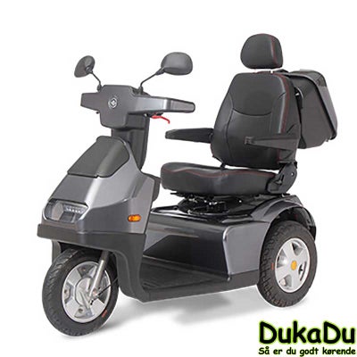 el scooter DukaDu s3 - Grå luksus 3 hjulet scooter