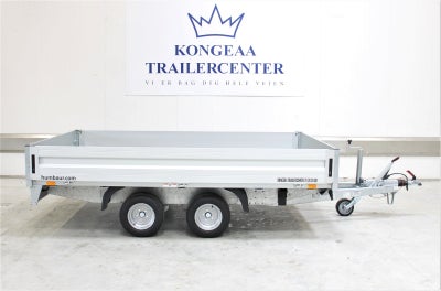 Humbaur HN 253118 | Boogietrailer med aftagelige sider | 2.500 kg