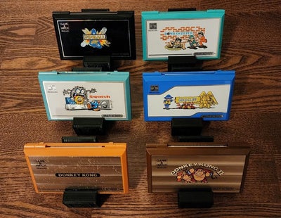 Nintendo - Game & Watch Collection with stands - Videospilkonsol (6) - Uden o...