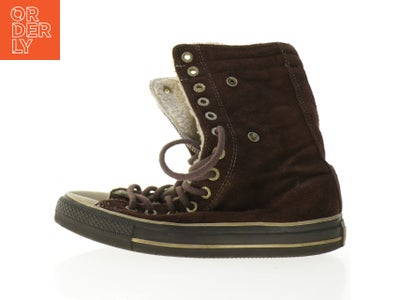 Converse Allstar High-Top Nubuck LæderSneakers med lunt for (str. 37 / 4,5)