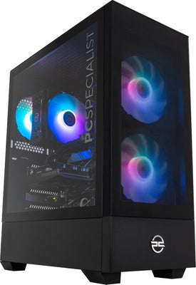 PCSpecialist Prime 200 R5-7X/16/1.024/4060 stationær gaming computer