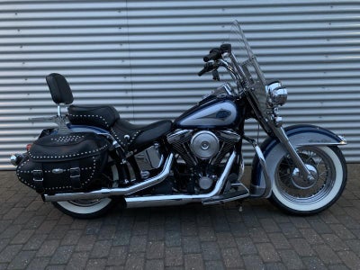Harley-Davidson FLSTC Heritage Softail Classic HMC Motorcykler. Vi bytter gerne.