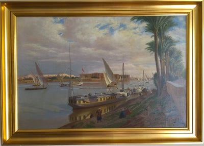 Nilen ved Cairo - Andeas Riis Carstensen
