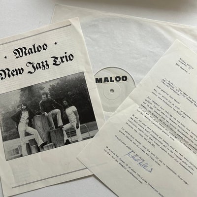 Maloo - All About The Things (Test Pressing! with promo sheets) - \tJazz-Rock...