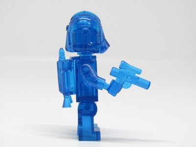 Lego - Star Wars - Prototype clone trooper trans dark blue transparent monoch...