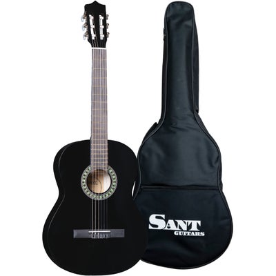 Sant Guitars CL-50-BK spansk guitar B-STOCK sort