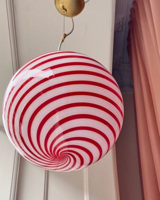 Ceiling lamp - Red swirl (D30)