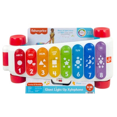 Fisher-price Xylofon - Med Lys Og Lyd - Babylegetøj Hos Coop