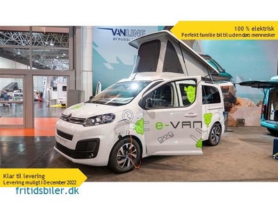 2023 - Pössel vanline E-Vanster 75 Kwh   DK´s første elektriske campervan 380...