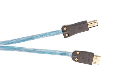 SUPRA Excalibur USB 2.0 Audio Kabel, blå | 5 meter