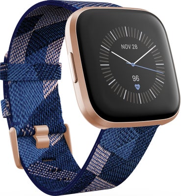 Fitbit Versa 2 Special Edition smartwatch (Navy/Pink)