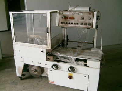 Emballage/folie maskine Fabrikat: Fal Pak SL 6050, • Folie maskine,
• Har været brugt til indpaknin