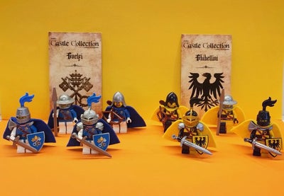 Lego - Castle - Minifigures Guelfi e Ghibellini Custom Made Limited Edition -...