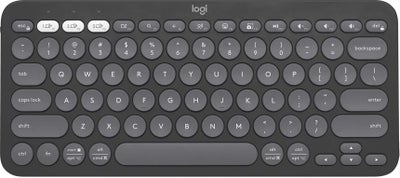 Logitech Pebble Keys 2 K380s trådløst tastatur (Graphite)