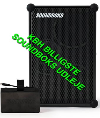 Udlejning Soundboks