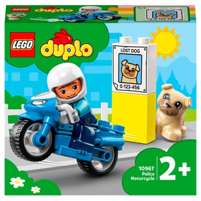 Lego Duplo Politimotorcykel - Lego Duplo Hos Coop