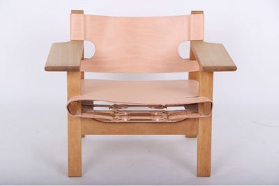 Nyt læderbetræk til den spanske stol 2226 vælg farve