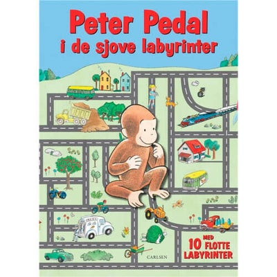 Peter Pedal i De Sjove Labyrinter - Indbundet - Børnebøger Hos Coop
