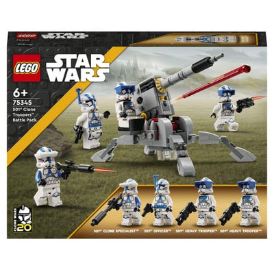 Lego Star Wars Battle Pack Med Klonsoldater Fra 501. Legion - Lego Star Wars ...