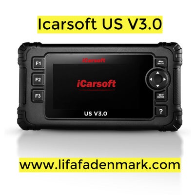 iCarsoft US V3.0 Professional Scanner til GM Chevrolet Lobster Jeep Ford Dodge C