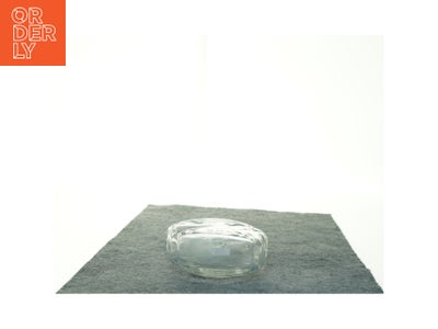 Krystal karaffel med prop (str. 23 x 14 x 8 cm)