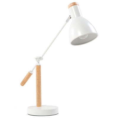 Bordlampe Hvid PECKOS