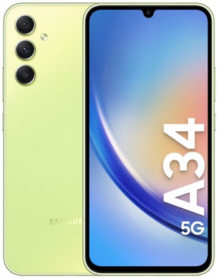 Samsung Galaxy A34 5G smartphone 6/128GB (grøn)