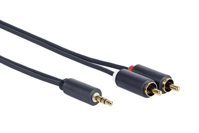 Vivolink 3.5mm MiniJack - 2 x RCA kabel | 10 meter