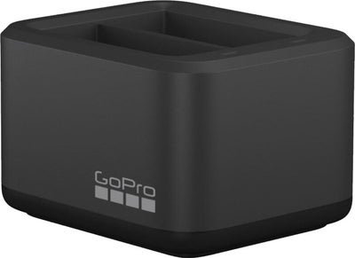 GoPro Dual batterioplader + 2 batterier