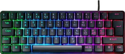 NOS C-250 MINI PRO RGB gaming tastatur