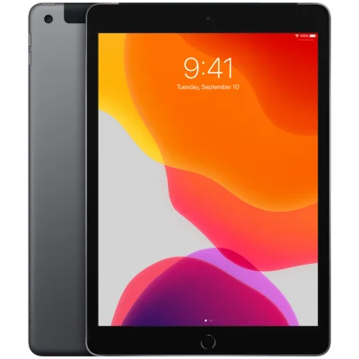 Apple iPad Gen. 7 10.2" 4G | eSIM | WiFi 128 GB Sort/Grå Som ny