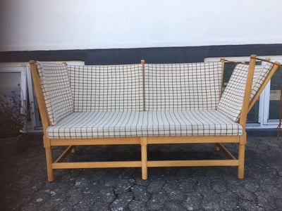Børge Mogensens tremmesofa med originalt brugt hyndesæt.