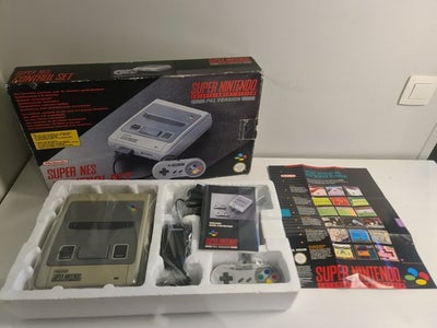 Nintendo Snes Super Rare Big Box Super Edition Big Box+ rare inlay and unique...