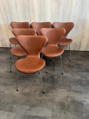 Arne Jacobsen syver stole nypolstret pris 6 stk