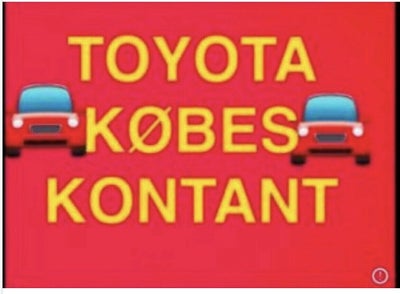 TOYOTA KØBES RING 81 19 45 42