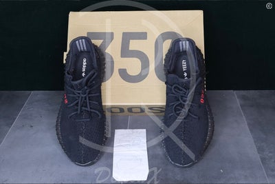 Adidas Yeezy Sneakers, 350 'Bred' V2 (43 1/3)