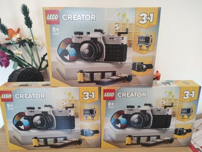 Lego - Creator - 3x 31147 - 3x Retro fotocamera - 2020+