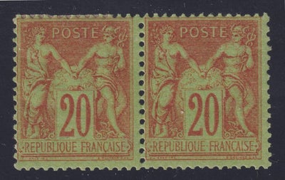 Frankrig 1881 - Sages "type II" n°96 par Ny*, signeret kalve, Superb - Yvert