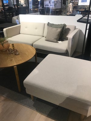 Fdb firhøj sofa inkl. puf 