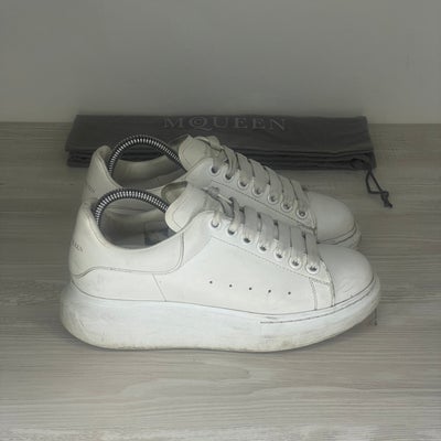 Alexander McQueen Sneakers, 'All White Leather' Oversized (37)